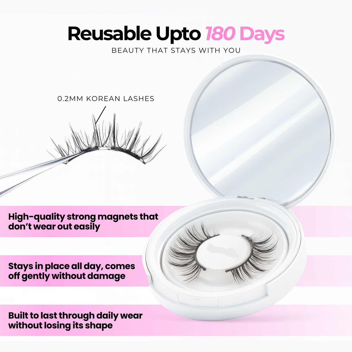 Lashora™ | Magnetic Lashes with FREE applicator