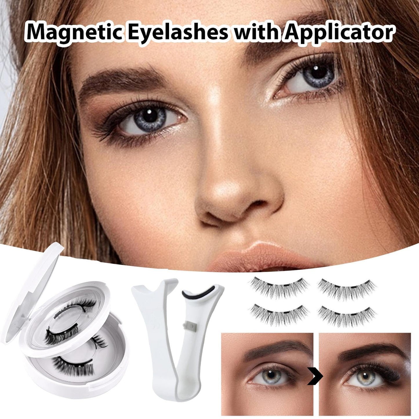 Lashora™ | Magnetic Lashes with FREE applicator