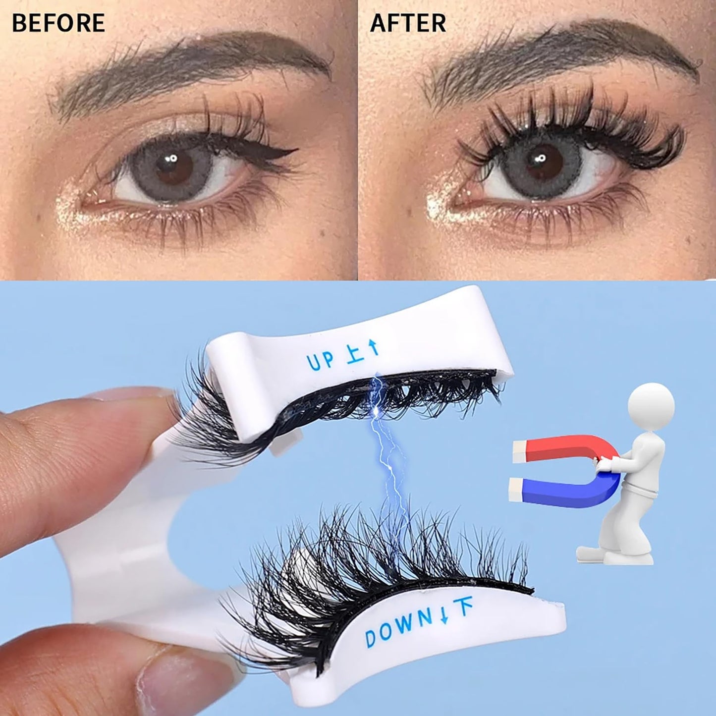 Lashora™ | Magnetic Lashes with FREE applicator