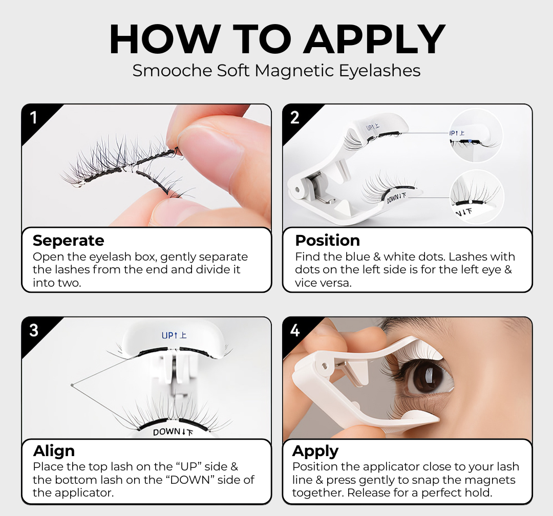 Lashora™ | Magnetic Lashes with FREE applicator