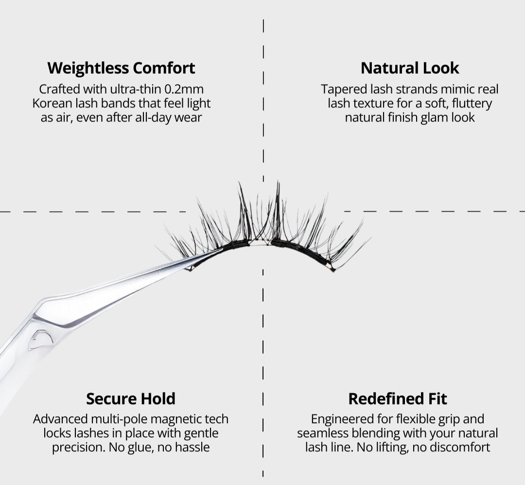 Lashora™ | Magnetic Lashes with FREE applicator