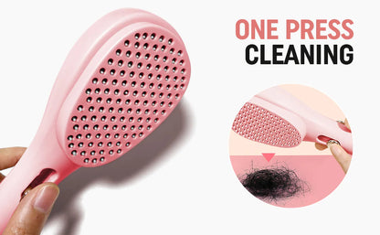 Self Cleaning Hair Brush