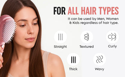 Self Cleaning Hair Brush